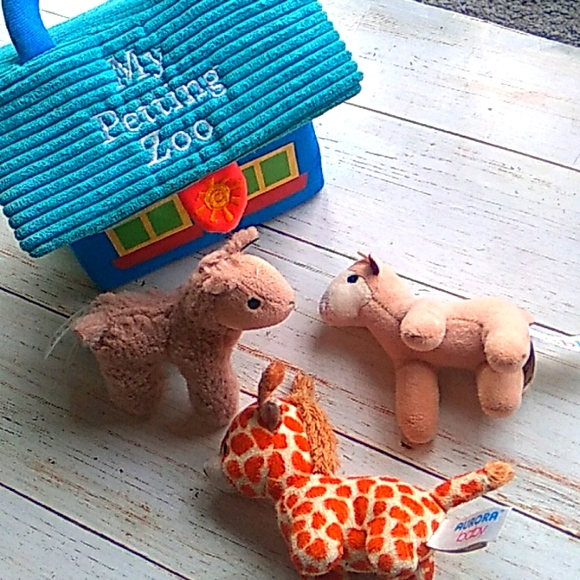 Zoo animals Toy Set,my petting zoo - Picture 1 of 4